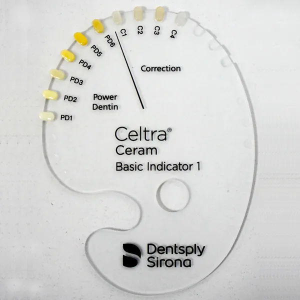Celtra Ceram Shade Indicator (шкала цветов) Basic Indicator 1