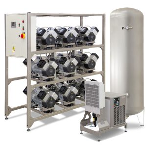 DK50 9x4VRT/M – компрессорная станция (2380 л/мин, 6-8 бар) / Гарантия 2 года / *Цена по запросу
