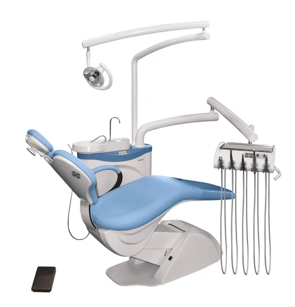 CHIROMEGA 654 NK — стоматологическая установка с нижней подачей шлангов