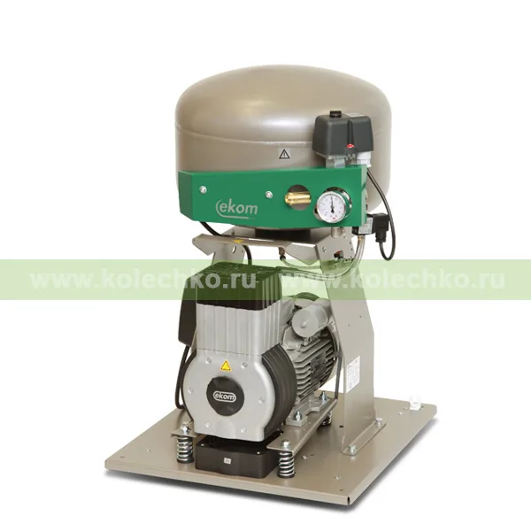 EKOM DK50 PLUS — безмасляный компрессор без шкафа, без осушителя, для одной стоматологической установки (70 л/мин, 6 – 8 бар) / Гарантия 2 года