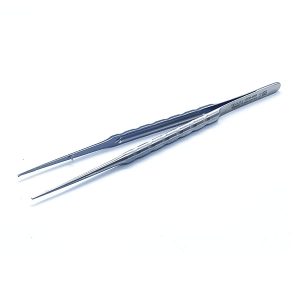 Микро пинцет прямой 1208-300 зубчатый 1х2 Schwert