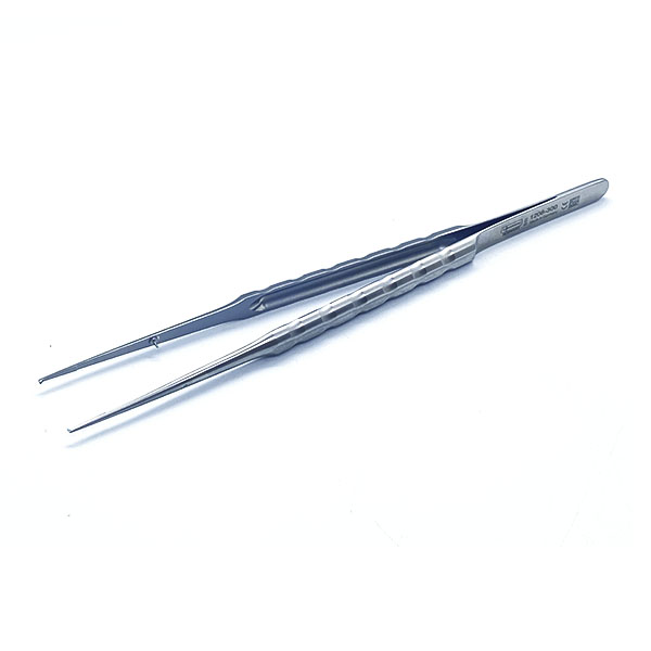 Микро пинцет прямой 1208-300 зубчатый 1х2 Schwert