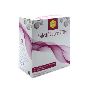 Десневая маска Siloff 70H (жесткая), 2×50мл + 20 насадок