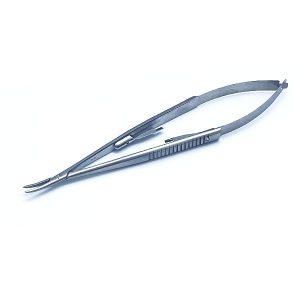 Иглодержатель изогнутый Кастровьехо 2001-6, 14 см, Schwert