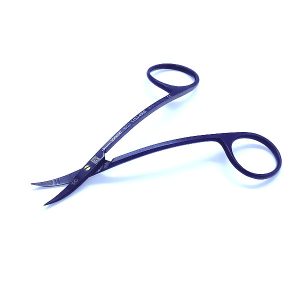 Ножницы черные La-Grange Ultra 1133-400B, S-форма, 11.5 см, Schwert