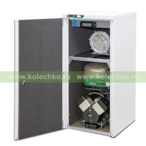 EKOM DUO 2V/M – безмасляный компрессор с мембранным осушителем для двух стоматологических установок / Гарантия 2 года