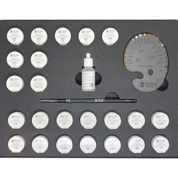 Набор универсальных красителей Universal Stain and Overglaze Kit Dentsply Sirona