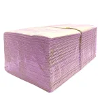 Одноразовые нагрудные салфетки, 33*45, розовые, JNB, 125 шт.
