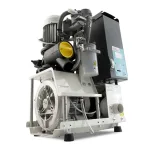 Turbo-Smart B — стоматологический аспиратор на 4-5 установок влажного типа, без кожуха