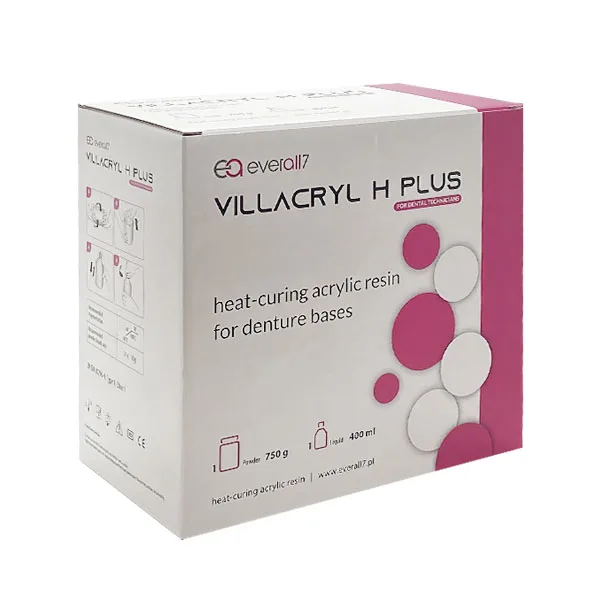 Базисная пластмасса Villacryl H Plus, 750гр + 400мл