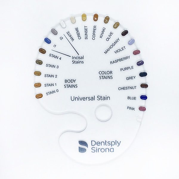 Палитра универсальных красителей Universal Stain Dentsply Sirona