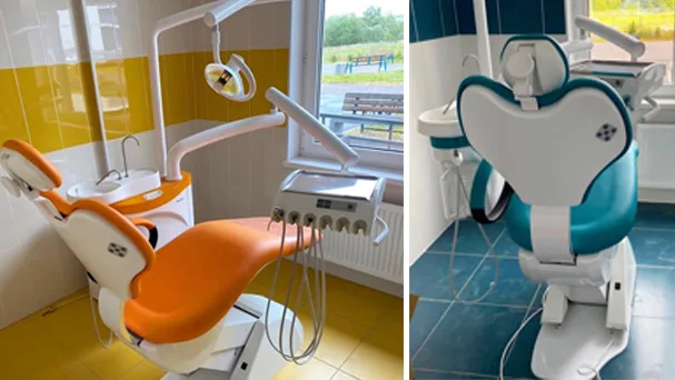 Поставка и монтаж стоматологических установок CHIROMEGA 654 NK в Санкт-Петербурге